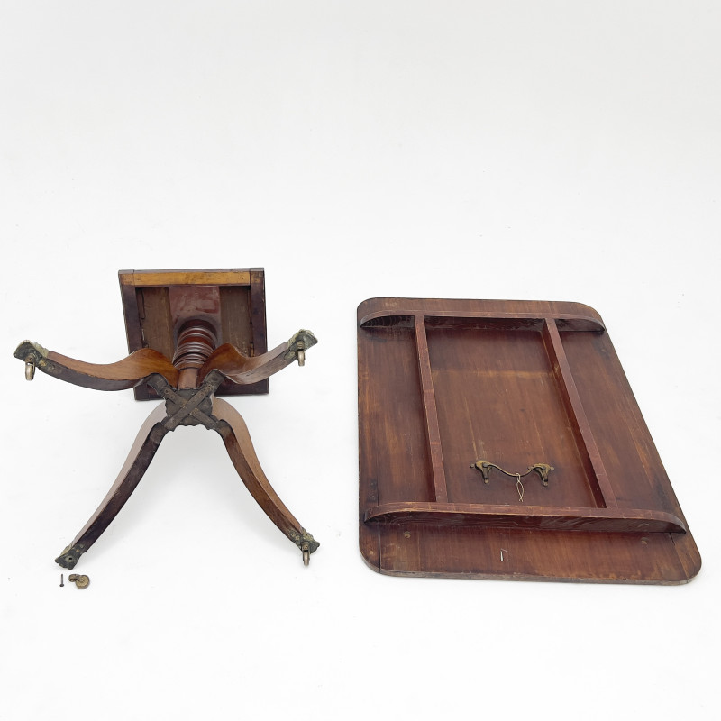 19th Century Regency Style Mahogany Tilt Top Breakfast Table