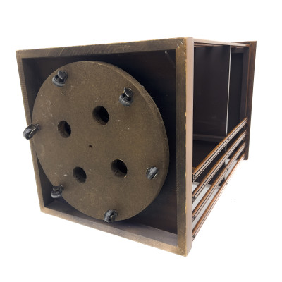 Sheraton Revival Style Revolving Bookcase