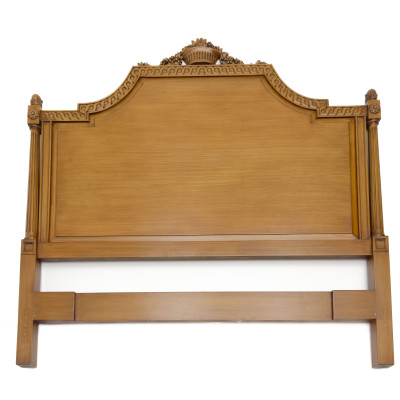 Image for Lot Julia Gray - Neoclassical Style Queen Headboard
