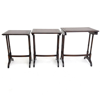 20th Century Regency Style Nesting Tables (3)