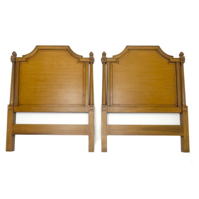 Image for Lot Julia Gray - A Pair of Neoclassical Twin Headboards