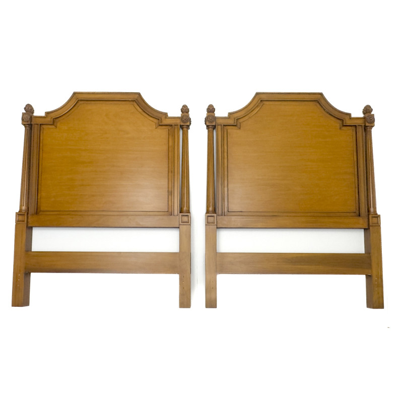 Julia Gray - A Pair of Neoclassical Twin Headboards