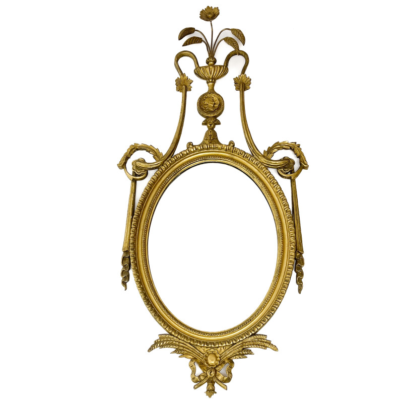 Neoclassical Style Gilt Wood Mirror