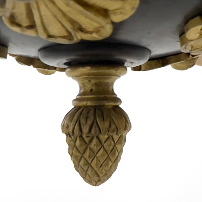 A Pair of French Empire Style Chandeliers