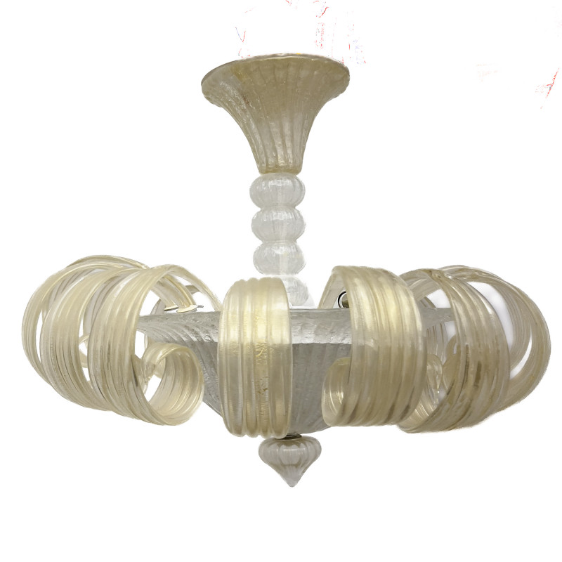 Murano Avventurina Chandelier