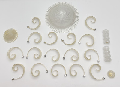 Murano Avventurina Chandelier