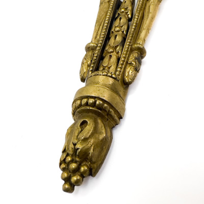 Pair of Gilt Bronze Neoclassical Style Sconces