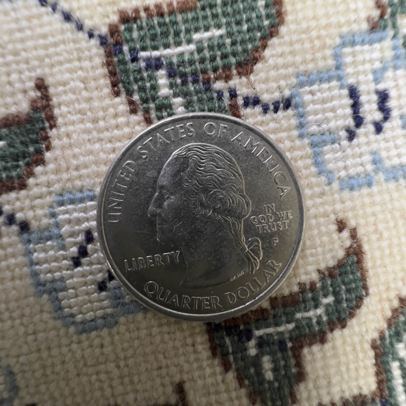 Persian Habibian Nain Signed Tree of Life Rug