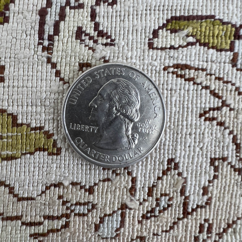 Turkish Hereke Silk Signed Rug