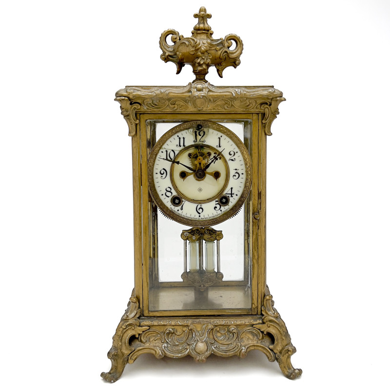 Ansonia - Crystal Regulator Clock