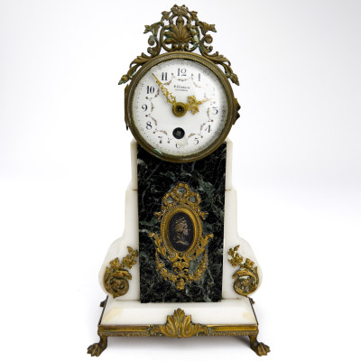 F. Gubelin, Diminutive Swiss Mantel Clock