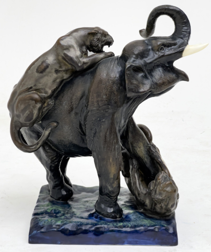 Arthur Strasser - The Invincible (Elephant and Lions Group)