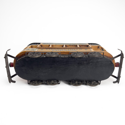 Parisian Montmarte Fine de siècle Trolley Car Model