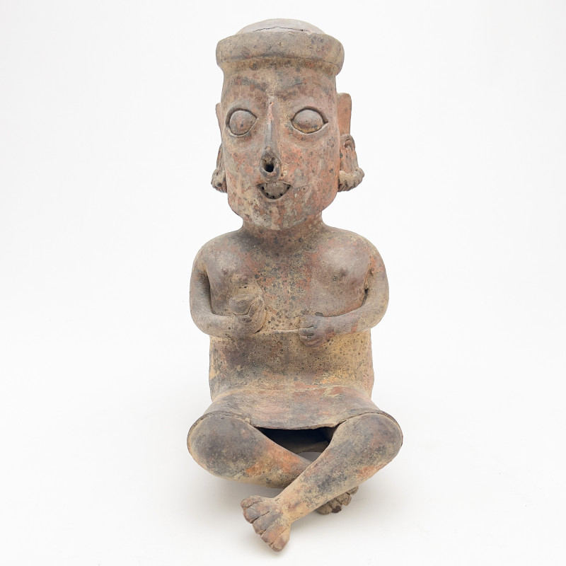 Nayarit (Tarascan) Seated Woman Holding a Cup