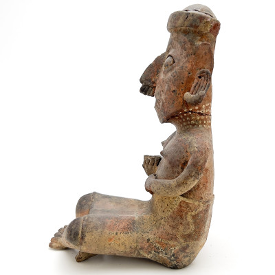 Nayarit (Tarascan) Seated Woman Holding a Cup