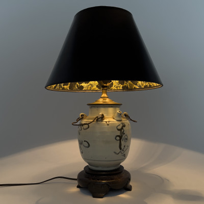 Chinese Wine Jar Lamp &amp; Other Mostly Asian Objects