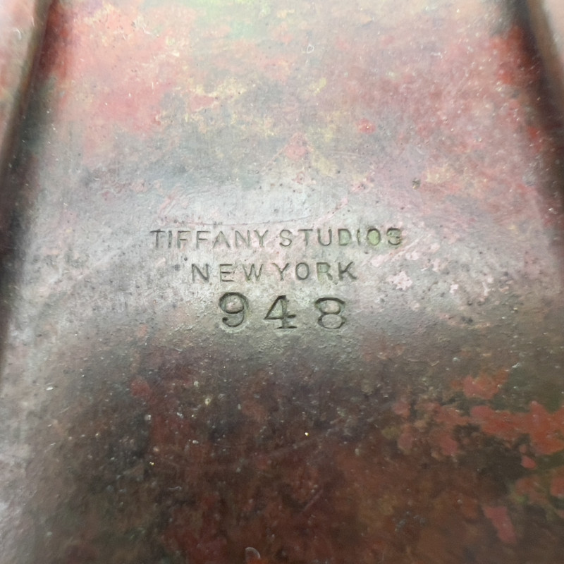 Tiffany Studios - Pine Needle Bronze Picture Frame