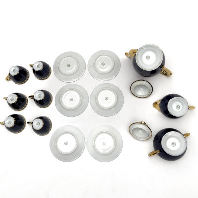 Limoges Demitasse Coffee Service, Set of 15