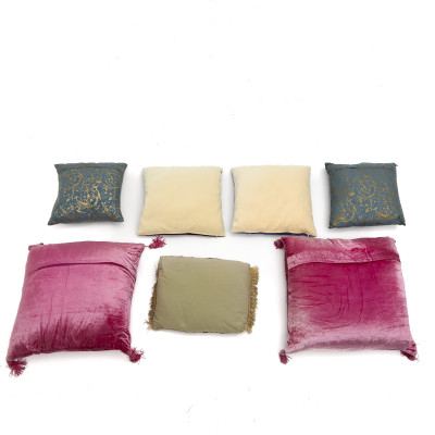 Decorative Pillows, Group of 7
