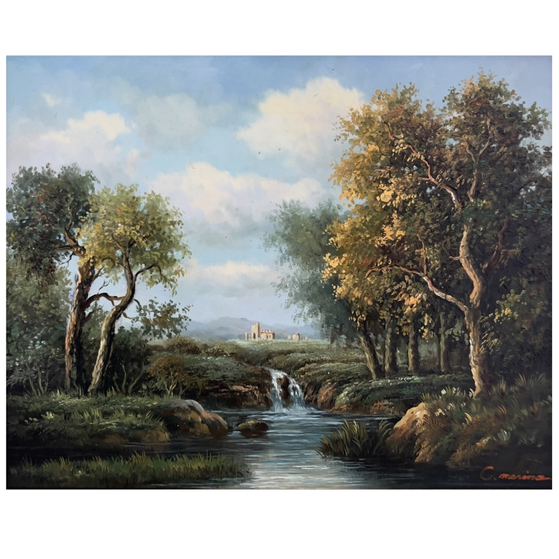 Unknown Artist - Untitled (Ruins in the Distance)