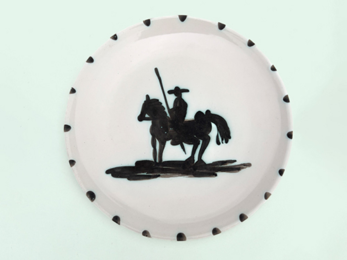 Pablo Picasso, Don Quixote plate