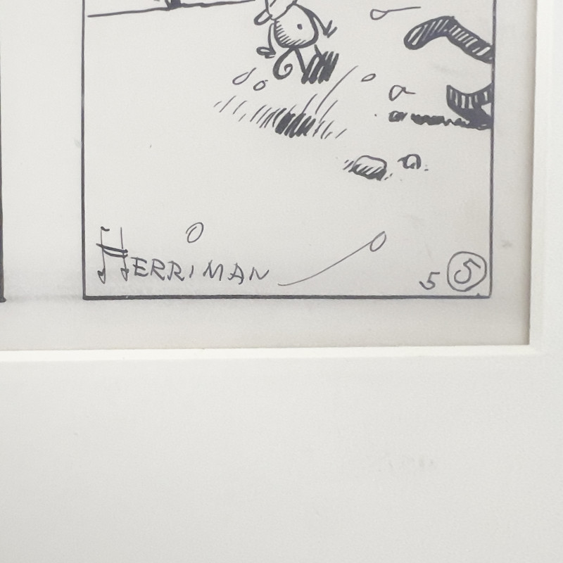 George Herriman - Krazy Kat Early Daily Comic Strip