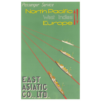 Image for Lot Edmond Bille - East Asiatic Co, Ltd. Passenger Service