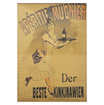 Image for Lot Jules Chéret - Apéritif Mugnier (Quinquina)