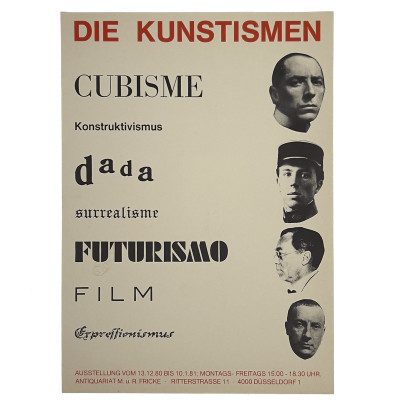 Image for Lot Galerie M. and R. Fricke, The Art-isms Exhibition Poster