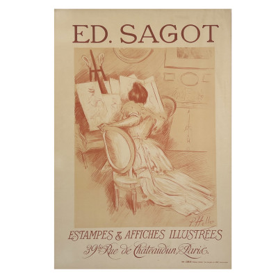 Image for Lot Paul César Helleu - Ed. Sagot / Estampes & Affiches Illustrées