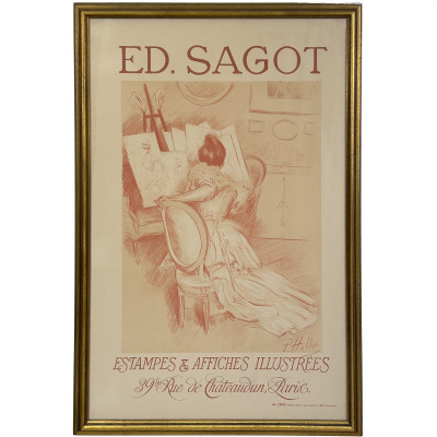 Paul César Helleu - Ed. Sagot / Estampes &amp; Affiches Illustrées