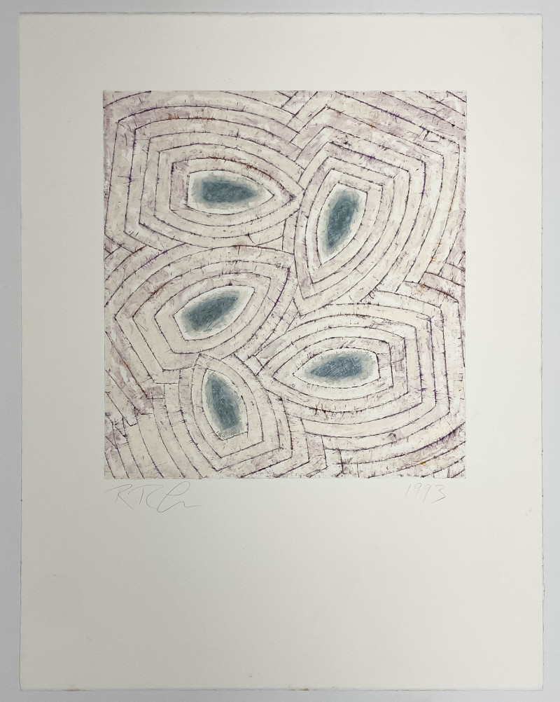 Rex Lau - Untitled (Geometric Composition)