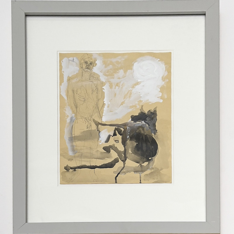 Nino Longobardi - Untitled (Man and Bull)
