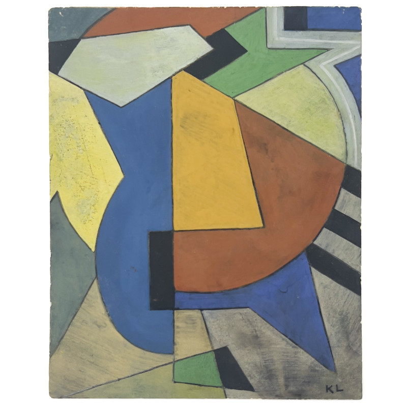 Lajos Kassak - Untitled Composition