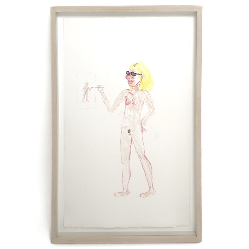 Aurel Schmidt - Self-Portrait 15