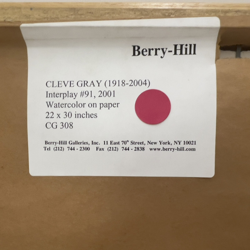 Cleve Gray - Interplay #91