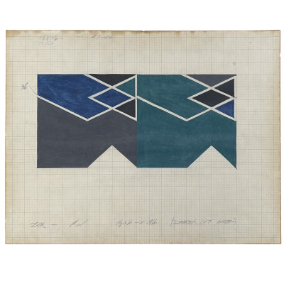 Image for Lot Larry Zox - Diamond (Cut Greens)