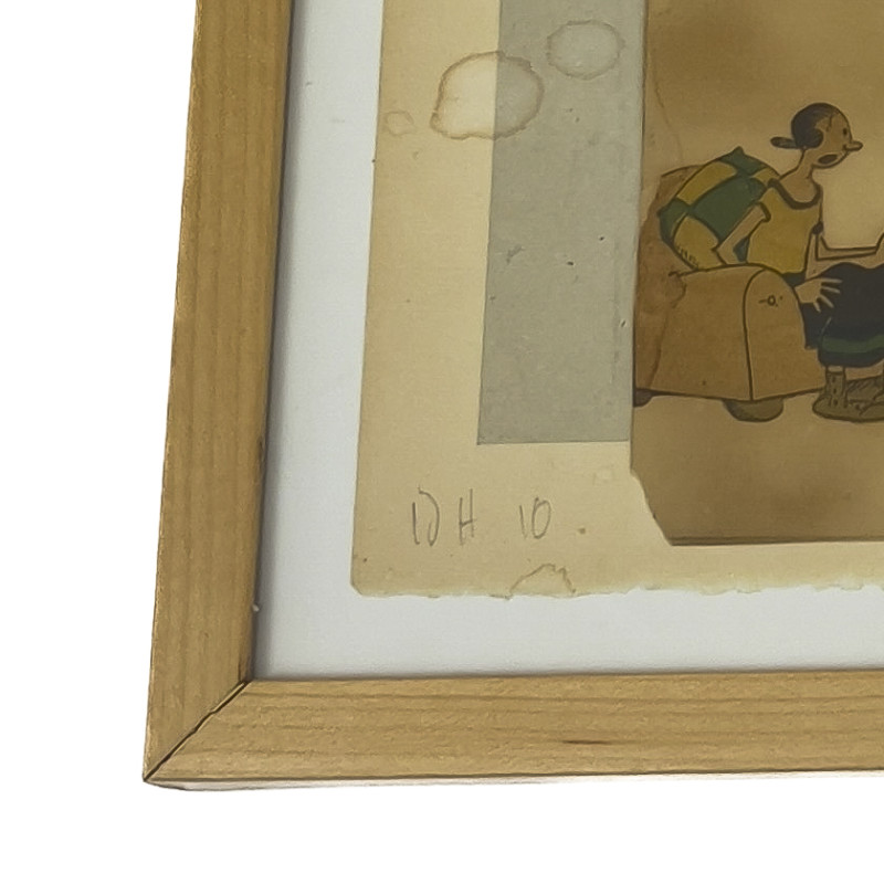 Duncan Hannah - Untitled (We Gather Strength)