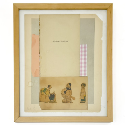 Image for Lot Duncan Hannah - Untitled (We Gather Strength)