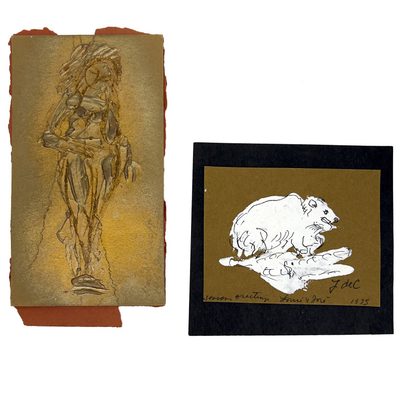 Jose De Creeft - Two Works on Paper