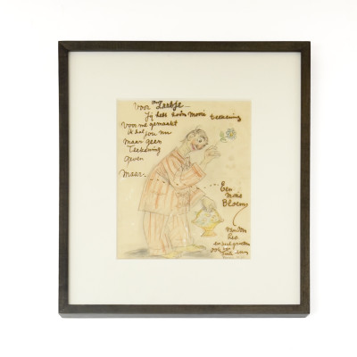 Image for Lot Leo Gestel - Caricature of the Artist