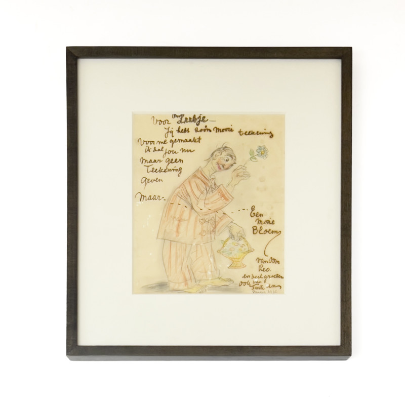 Leo Gestel - Caricature of the Artist