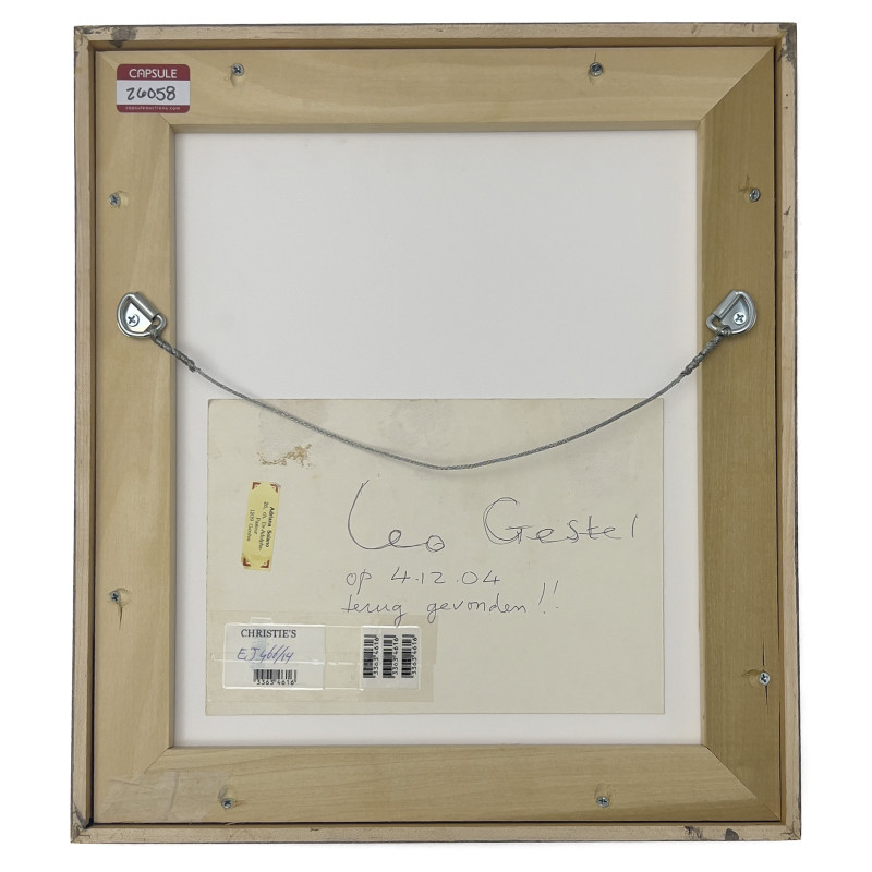 Leo Gestel - Caricature of the Artist in the Hospital