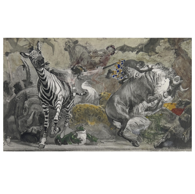 Heinrich Kley - Auf der Wildbahn