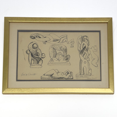 Lorrie Goulet - Untitled (Three Figures)