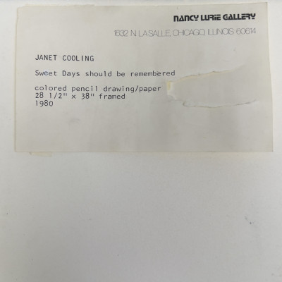 Janet Cooling - Sweet Days Should Be Remembered