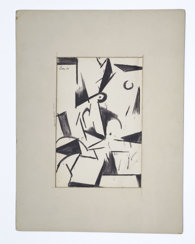 Michael Loew - Untitled (Early Abstract Composition)