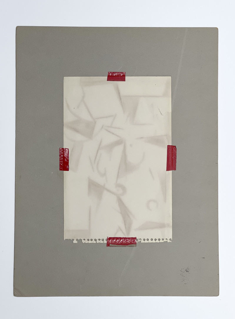 Michael Loew - Untitled (Early Abstract Composition)