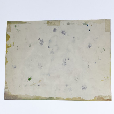 William Ronald - Untitled (Blue, Green, and Red Composition)