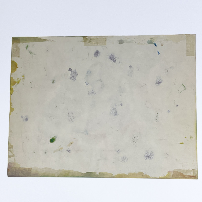 William Ronald - Untitled (Blue, Green, and Red Composition)